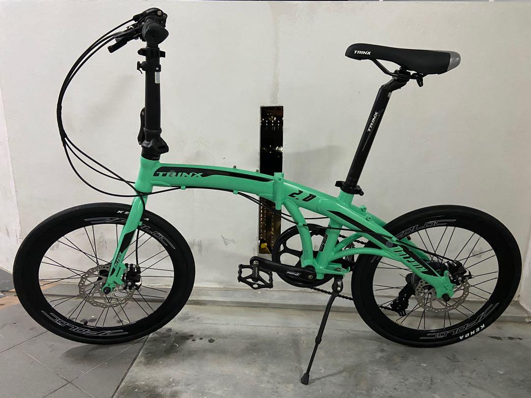 Trinx folding bike dolphin 2.0 review discount