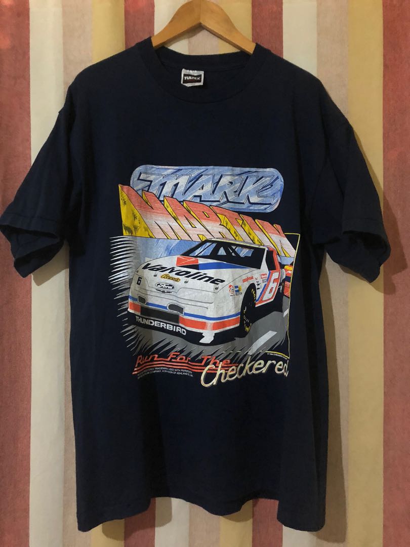 Vintage 1994 Mark Martin Racing Shirt - Tultex Single Stitch