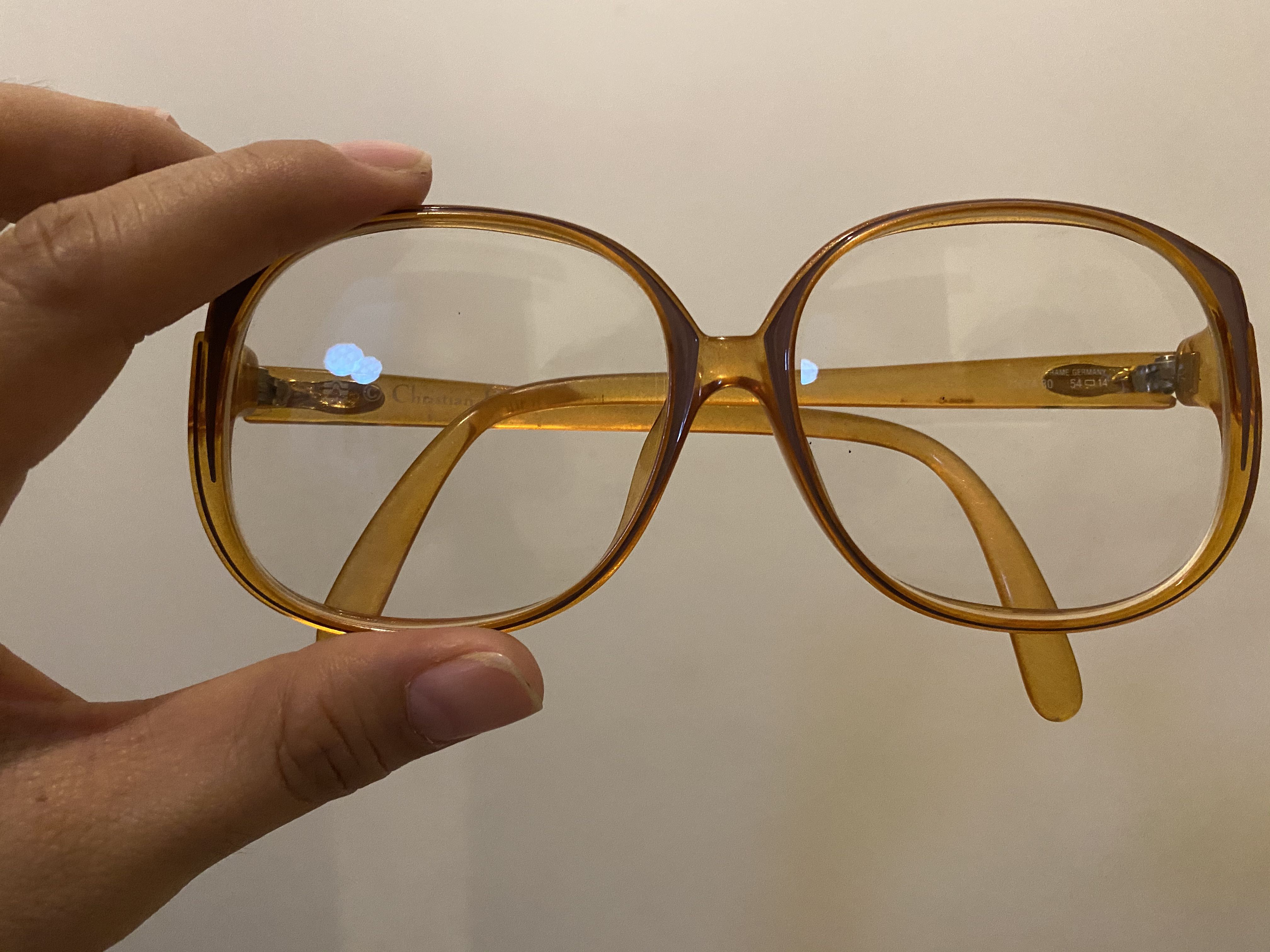 vintage christian dior glasses