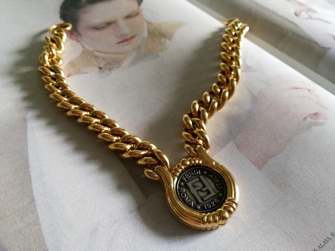 Vintage shop fendi necklace
