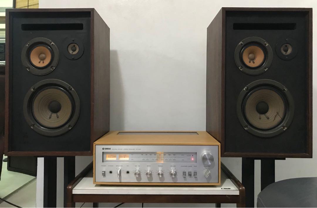 Vintage Yamaha Stereo Receiver Onkyo 3way Speakers Audio Soundbars Speakers Amplifiers On Carousell