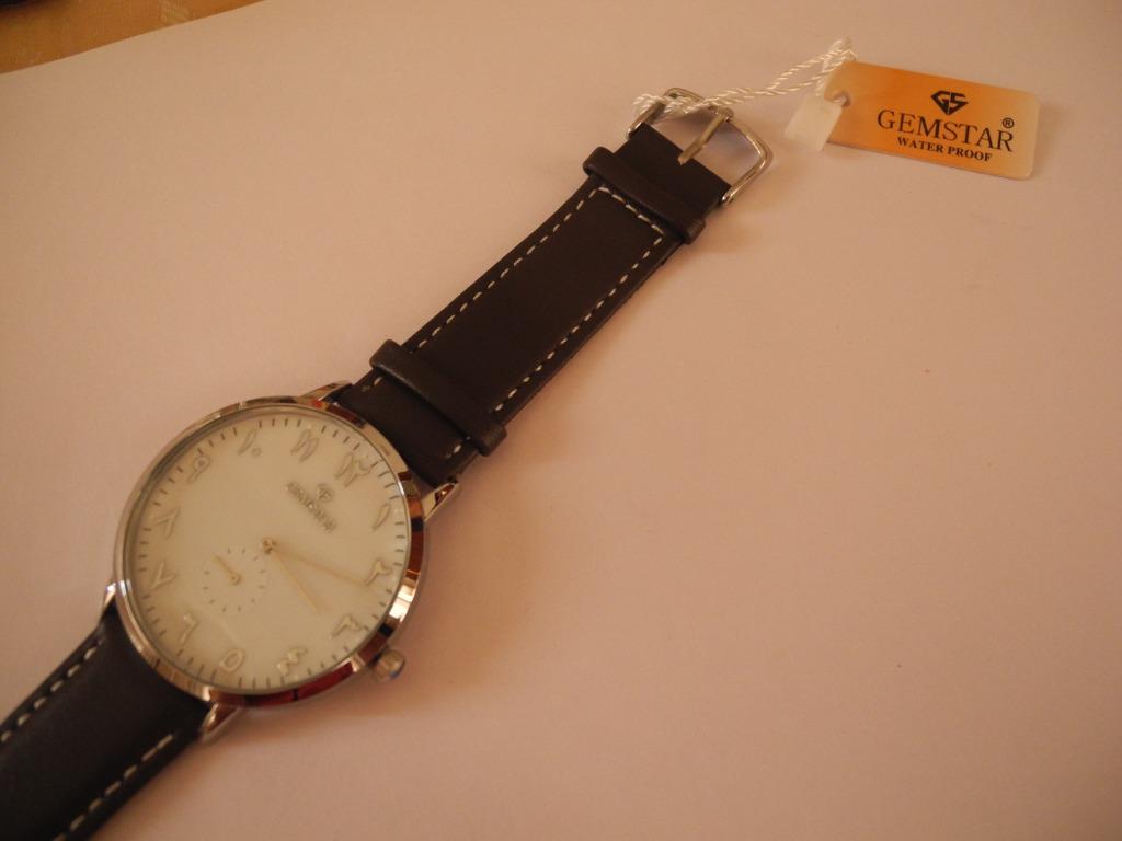 White Gemstar Watch