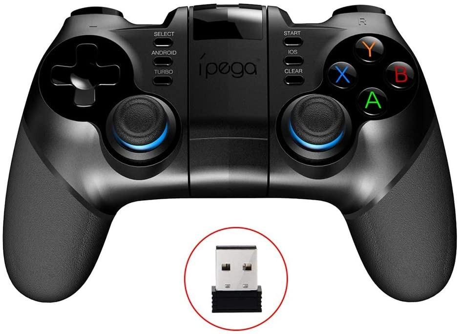 Wmq 32 Pega Pg 9156 3 In 1 Wireless Android Controller Gamepad Joystick Holder With 2 4g Receiver Game Controller For Android Ios Mobile Phone Windows Pc Tv Toys Games Video Gaming