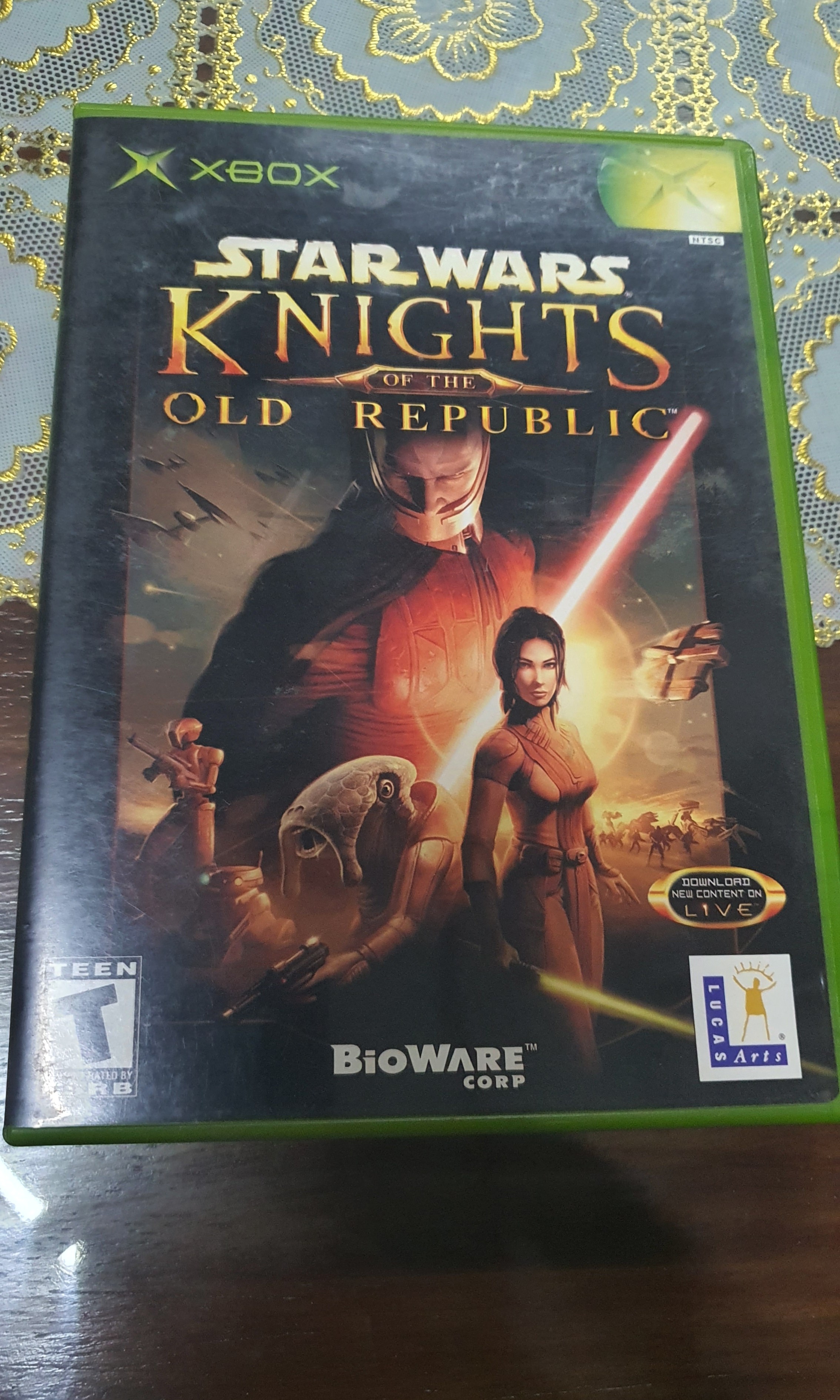 star wars kotor xbox