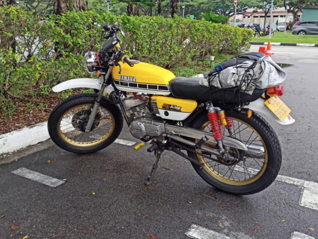 Yamaha shop retro scrambler