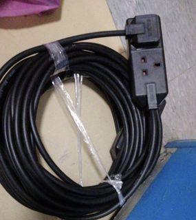13Amp Power Extension Cable 10 metres 2 gang heavy duty