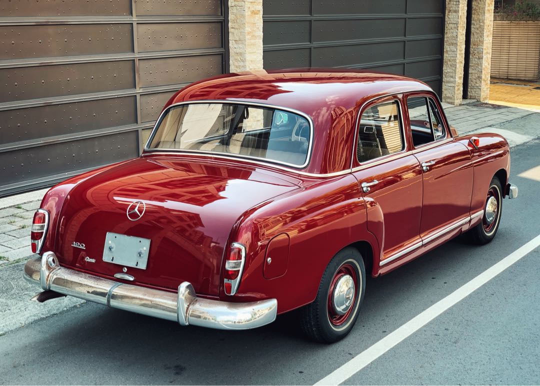 賓士benz Ponton W1 W121 經典古董車 汽車 汽車出售在旋轉拍賣