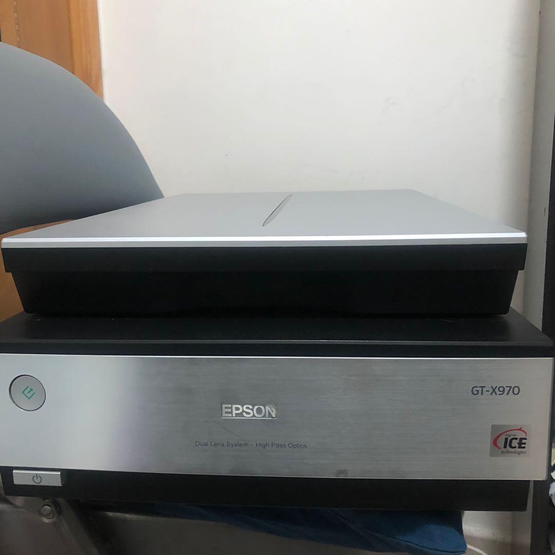 九成新Epson GT-X970 (V750) scanner 菲林掃瞄器, 電腦＆科技, 打印機