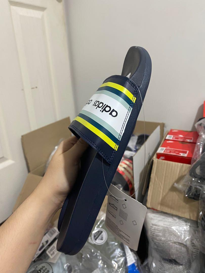Adidas Adilette Comfort Farm Rio, Men's Fashion, Footwear, Slippers ...