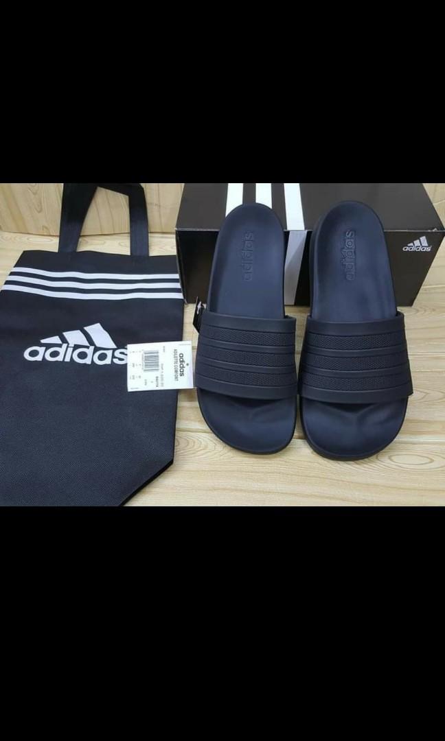 adidas all black sandals