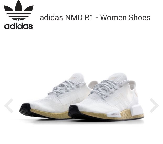 adidas nmd white gold
