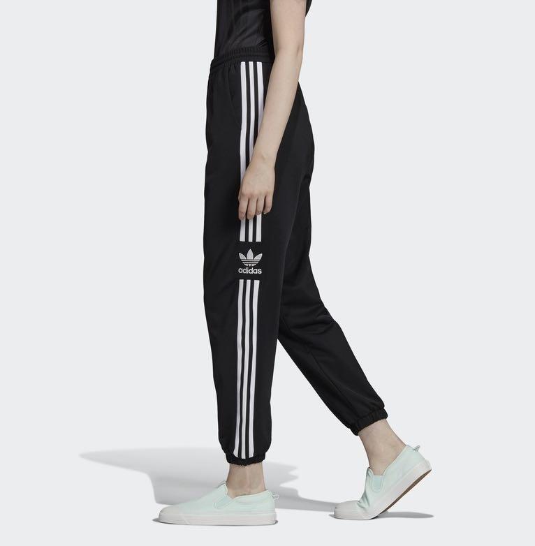 Adidas side stripe track pants clearance