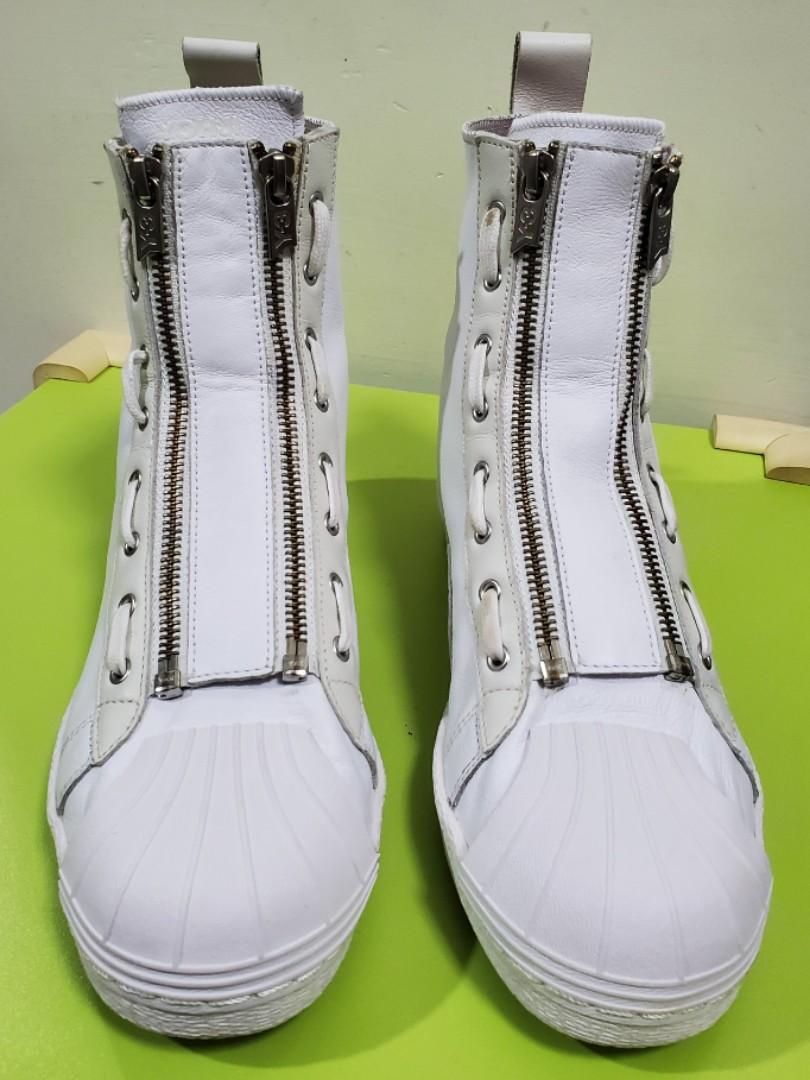 ADIDAS Y-3 YOHJI YAMAMOTO PRO ZIP SNEAKERS, 女裝, 鞋, 波鞋- Carousell