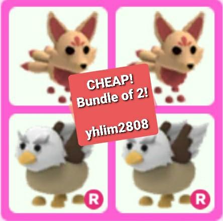 Adopt Me Griffin Kitsune Toys Games Video Gaming In Game Products On Carousell