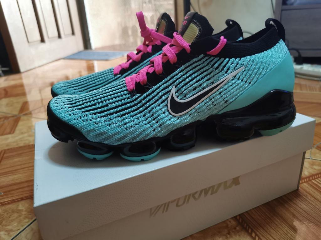 Nike Air Vapormax Flyknit 3 South Beach Men S Fashion Footwear Sneakers On Carousell