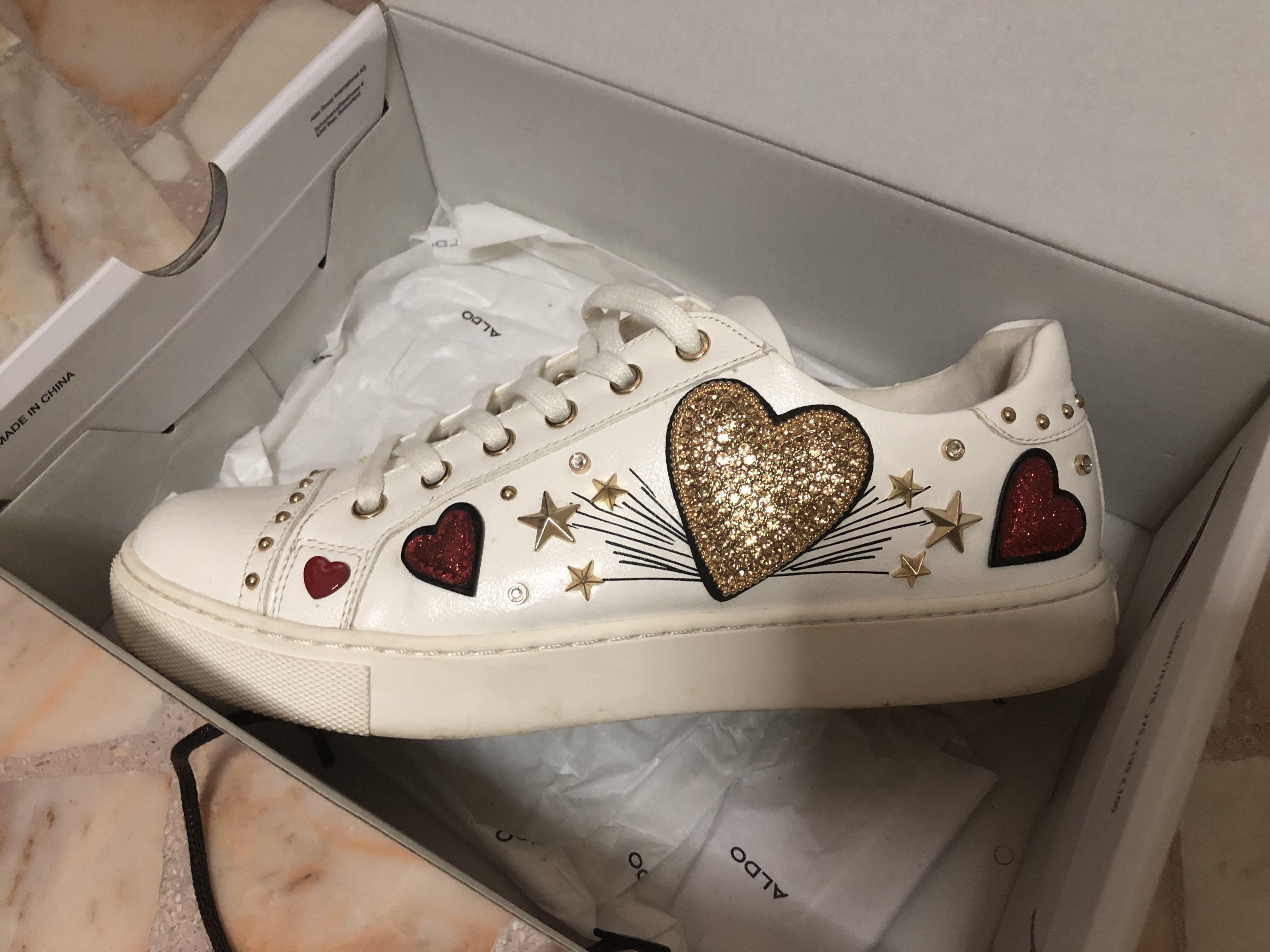 Aldo hotsell heart trainers