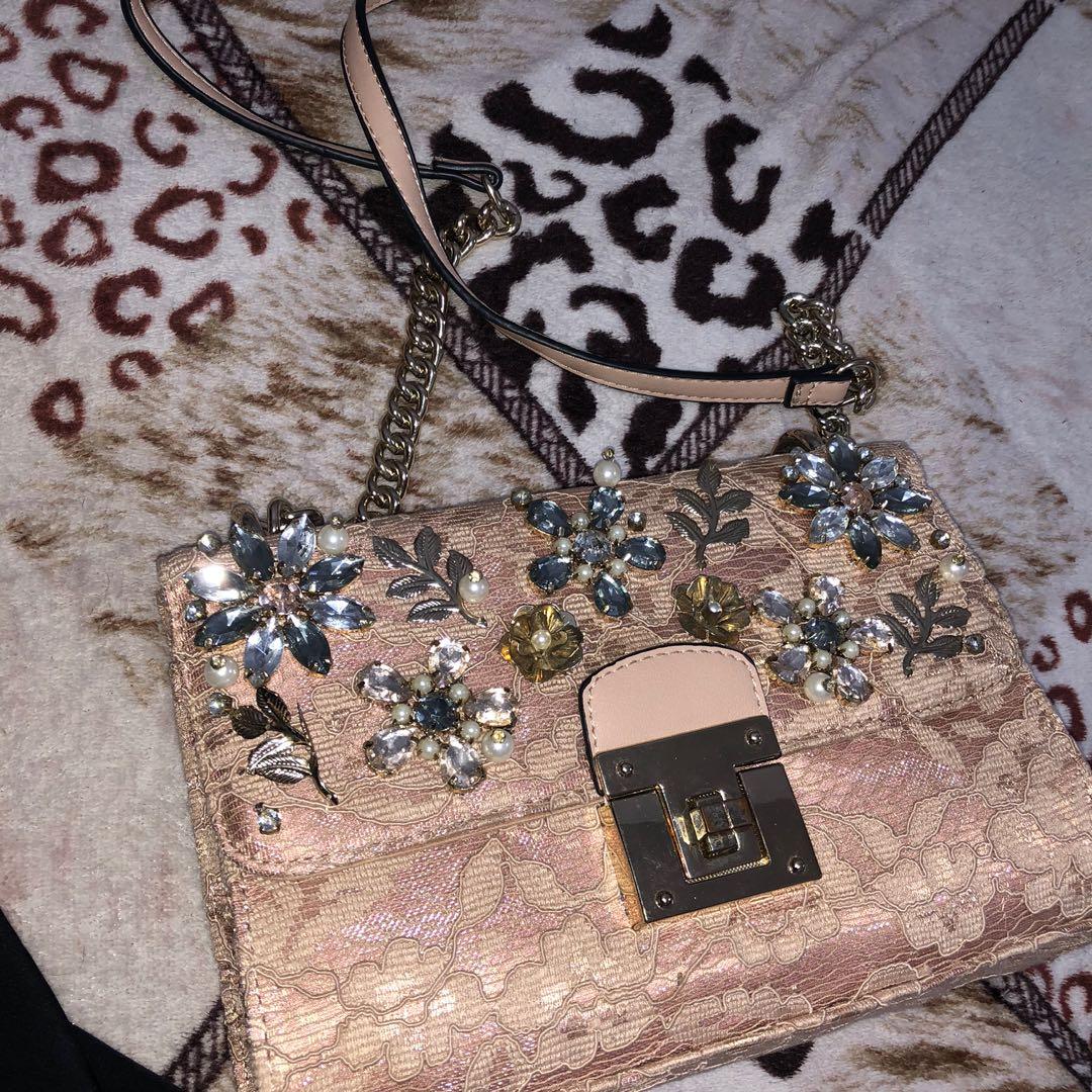 Aldo embellished sling bag, Women's Fashion, Bags & Wallets, Crossbody