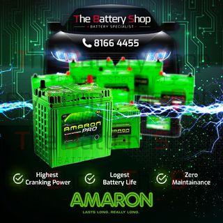 Amaron Car Battery Long Battery Life - Delivery & Installation Upon Request Promos