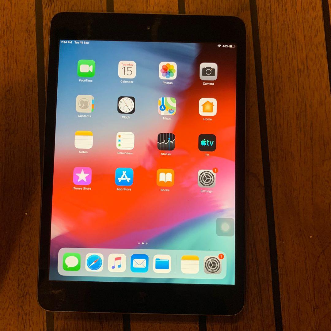 Apple Me278zp Ipad Mini 2nd Gen Wi Fi 64gb Space Gray Mobile Phones Tablets Tablets On Carousell