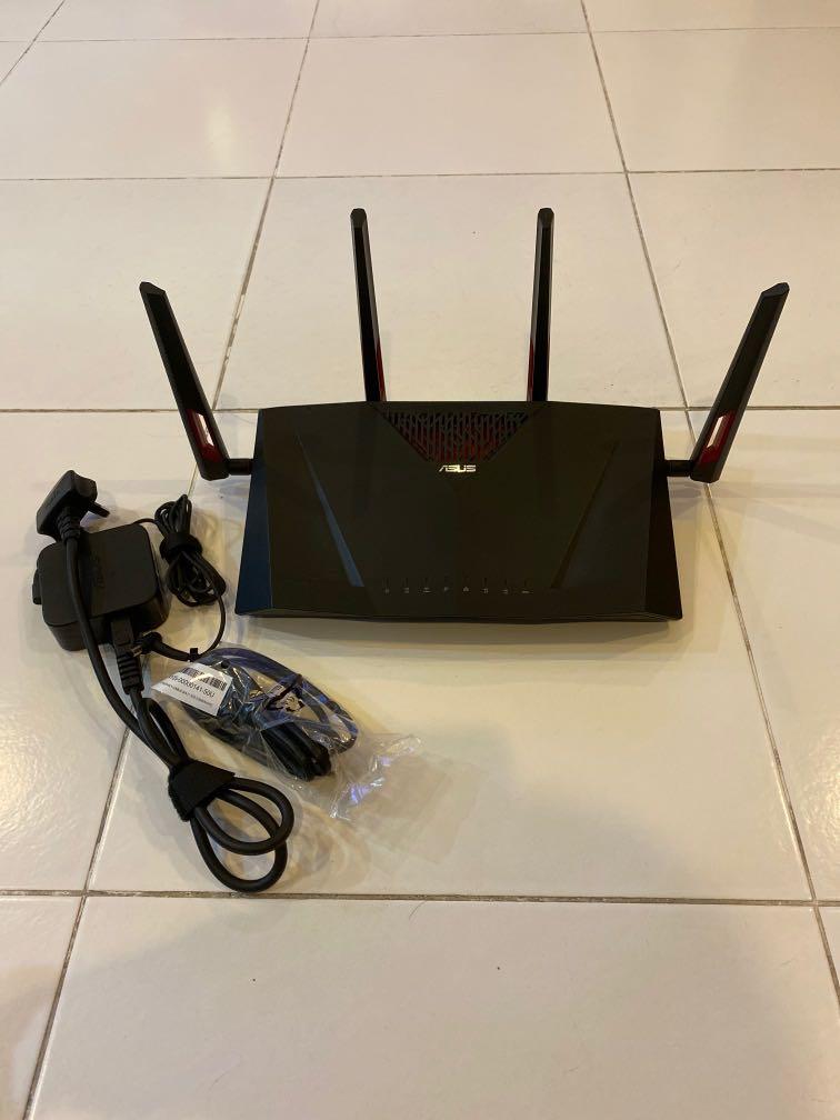 Asus Rt Ac88u Router Electronics Computer Parts Accessories On Carousell