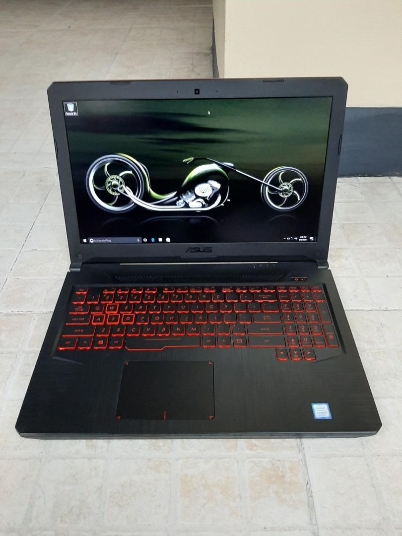 Asus Tuf Gaming Laptop Core I7 8th Gen 8gb 128ssd 4gb Gtx1050 Electronics Computers Laptops On Carousell