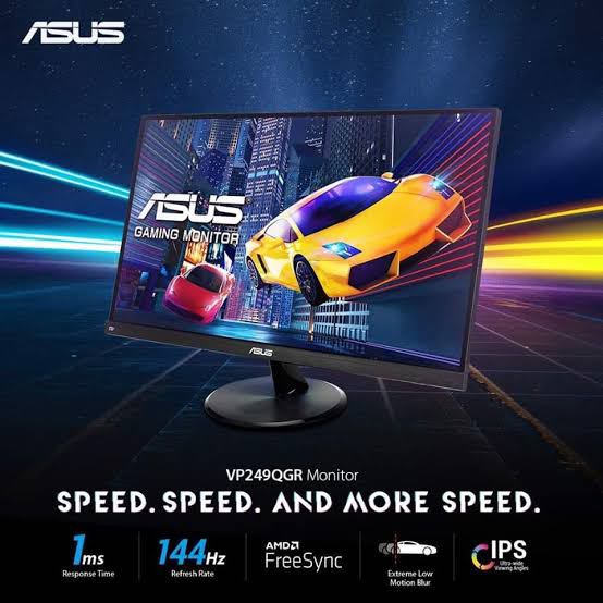 Asus Vp249 144hz Gaming Monitor Computers Tech Parts Accessories Monitor Screens On Carousell