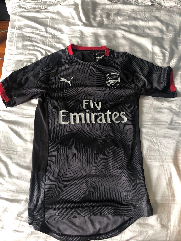 arsenal grey training kit