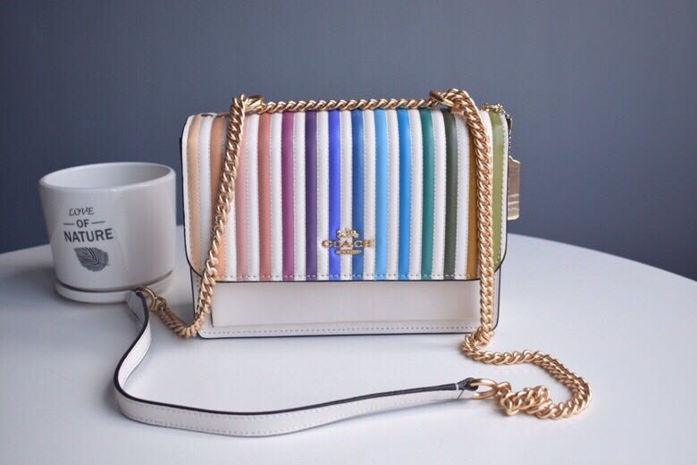 coach klare crossbody with ombre quilting