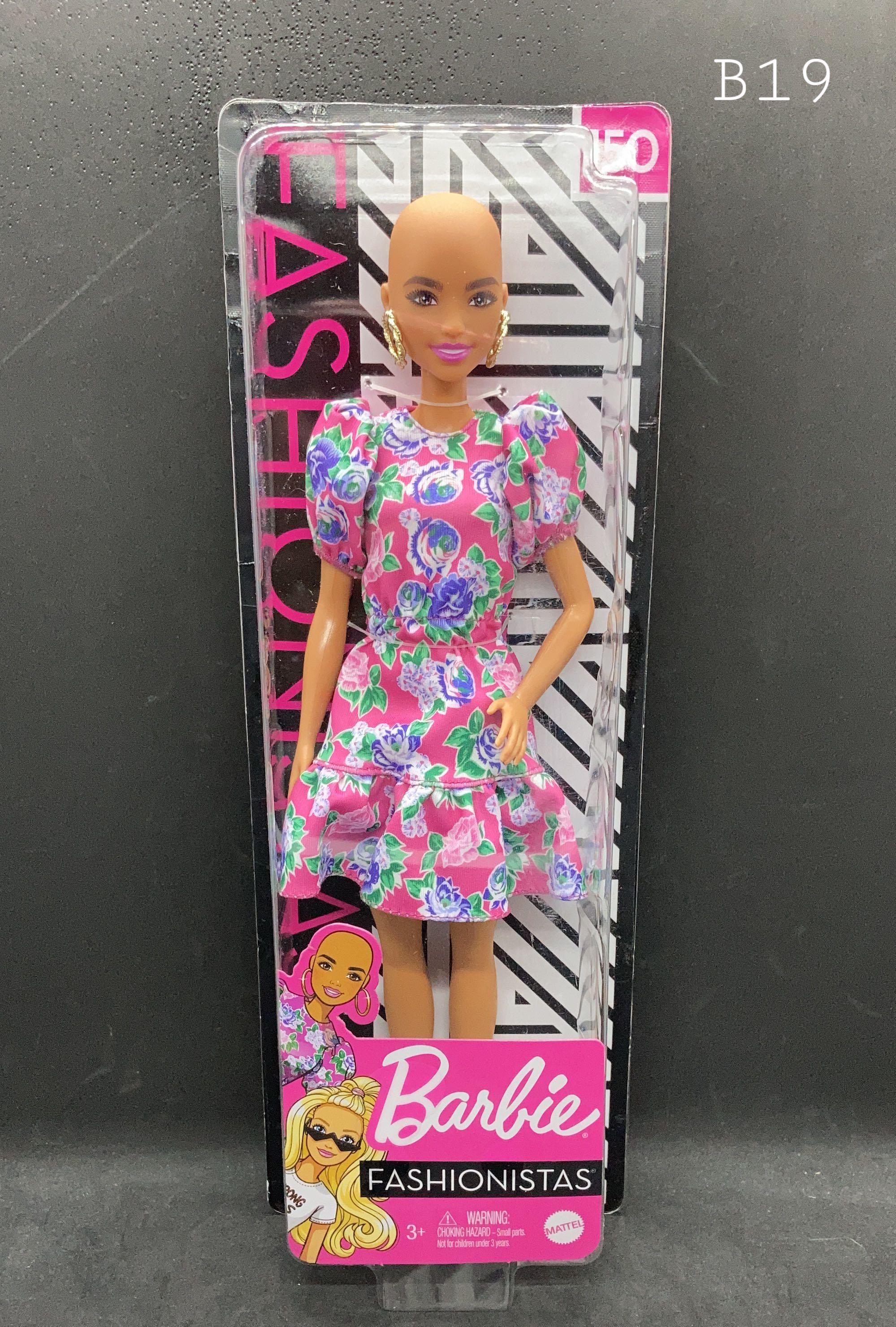 Bald new arrivals fashionista barbie