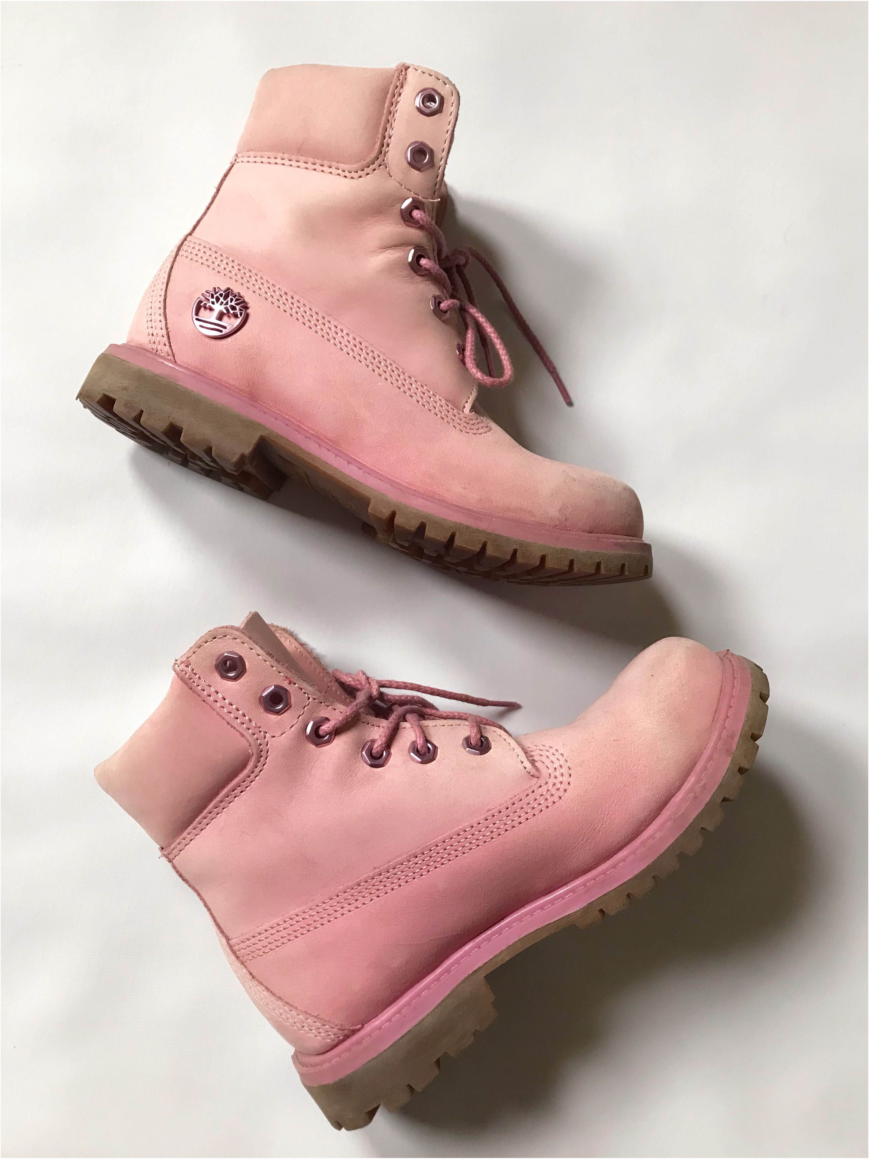baby pink timberland boots