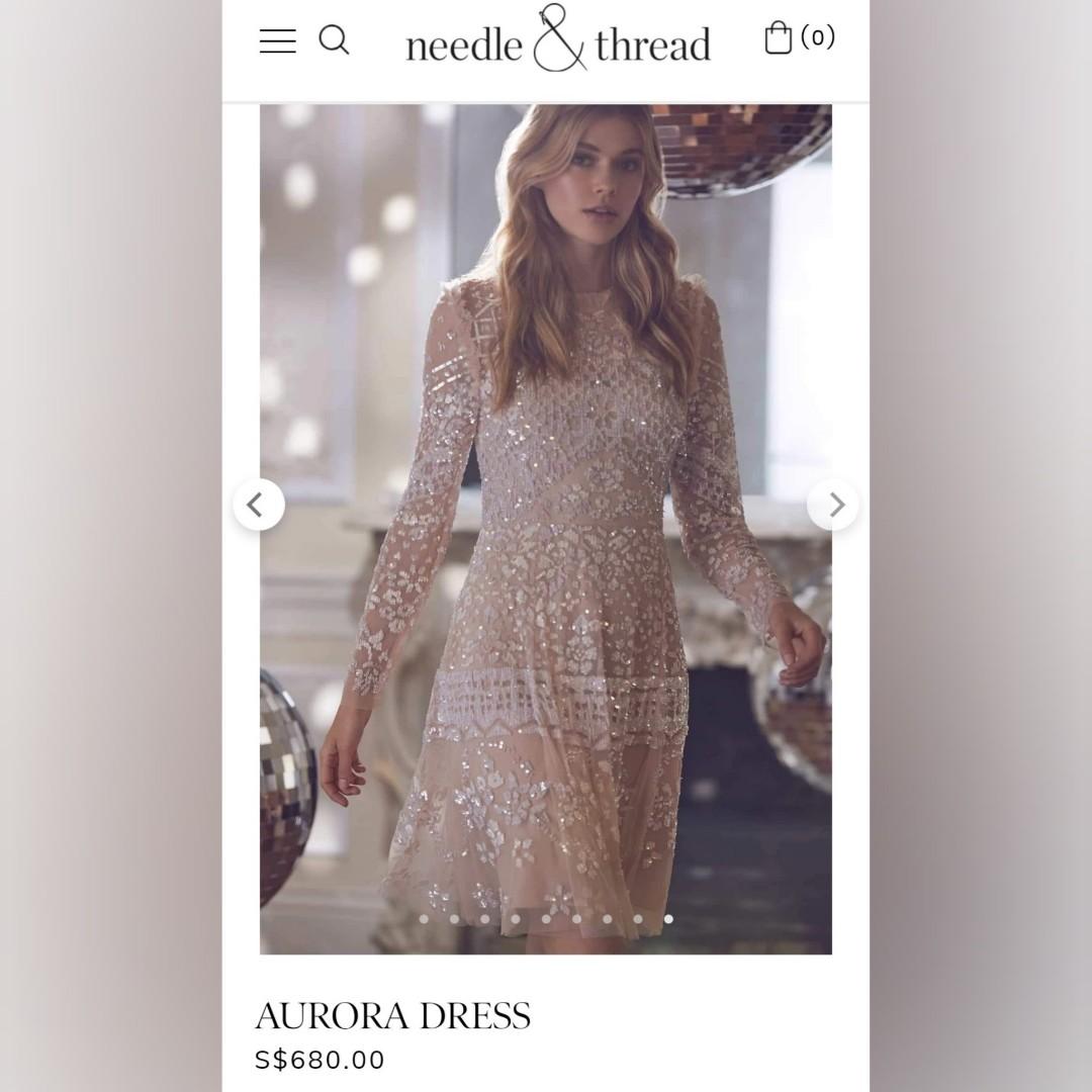 Aurora dress needle and thread online
