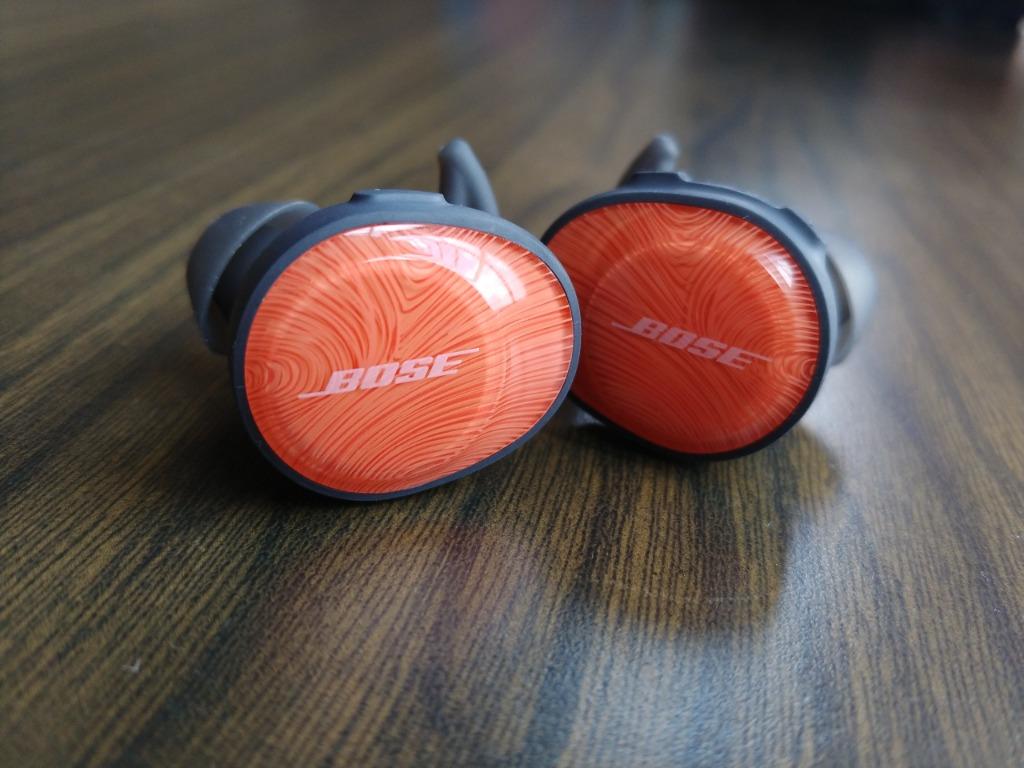 Bose SoundSport Free Wireless Headphones, Orange, Audio 