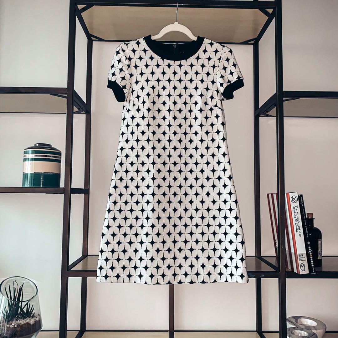60s dress zara