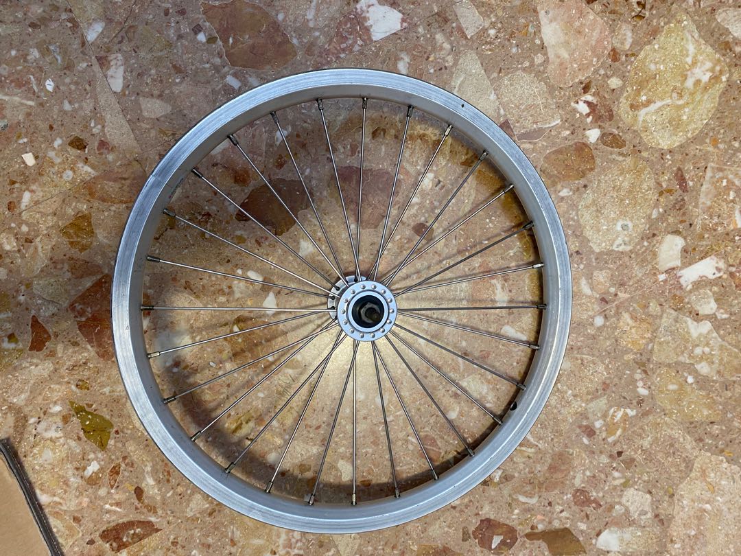 brompton superlight front wheel