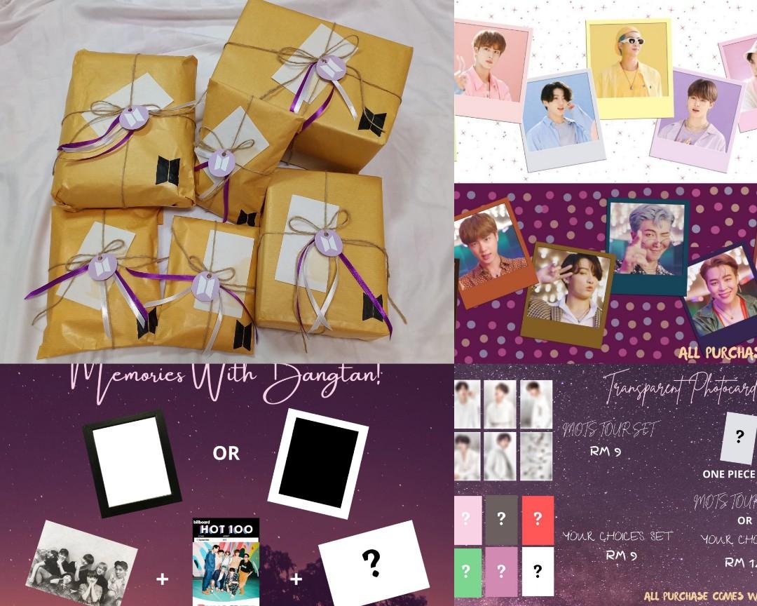 Bts Dynamite Polaroid Transparent Pc Frame K Wave On Carousell