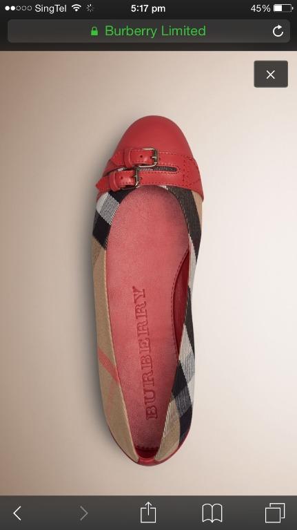 Burberry avonwick flat sales