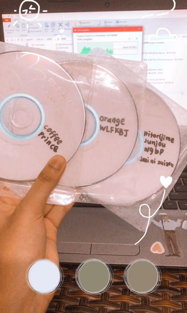 Burn Cd Anime Movies Kdrama Music Media Cd S Dvd S Other Media On Carousell