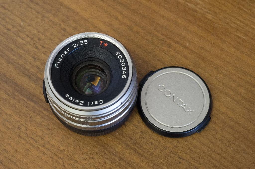Carl Zeiss Planar T* 35mm f/2 (Contax G35), 攝影器材, 鏡頭及裝備 