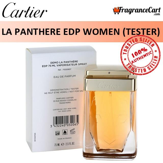 Cartier la panthere 75ml tester on sale