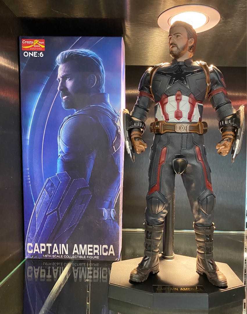 CRAZY TOYS CAPTAIN AMERICA INFINITY WAR