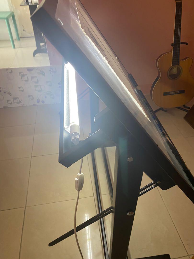 drafting table (Category: Tables & Sets) located in Mexico. Submitted by stellasonlinegaragesale (Listing ID 1035379061, Image 2). Description: made to order acylic and with light 24"x36" height: 31" can be dismantled.