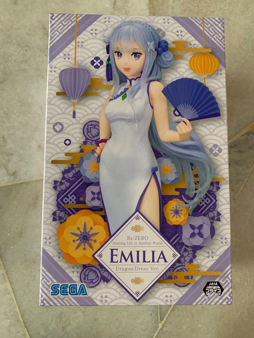 SEGA Japan Re:Zero Emilia Premium Figure Dragon-Dress Ver