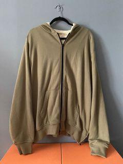 fog essentials thermal zip hoodie