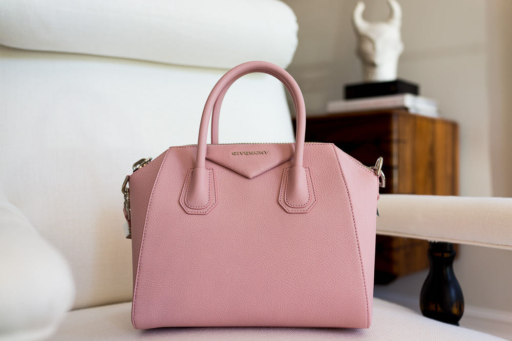 Givenchy Antigona in pink (small), Luxury, Bags & Wallets on Carousell