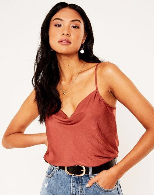Glassons Cowl Neck Top, Women's Fashion, Tops, Sleeveless on Carousell