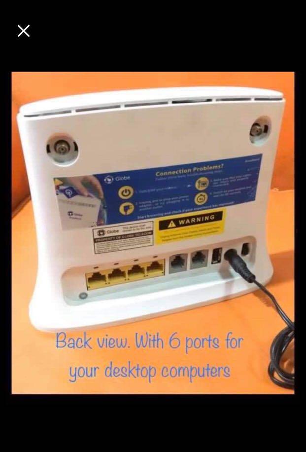 Globe Broadband MF283+ wifi. With FREE LAN Cable, Computers & Tech