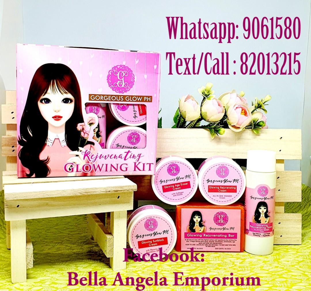Gorgeous Glow Whitening And Rejuvenating Set Health Beauty Face Skin Care On Carousell Why i don't have a face reveal. carousell