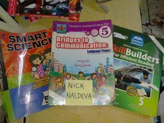 Grade 5 Books Bundle (English) Skill Builders and Bridges to Communication