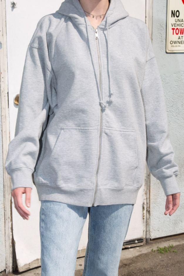 Grey Carla Hoodie Women s Fashion Coats Jackets and Outerwear on Carousell