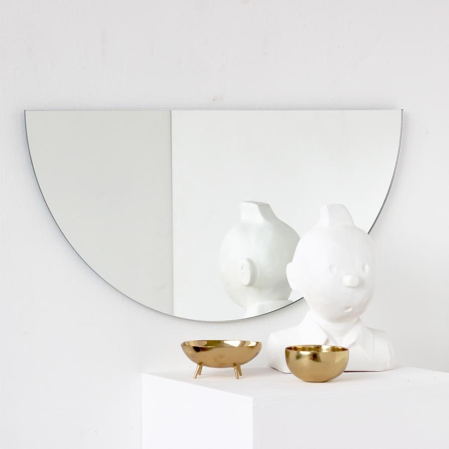 Half circle mirror 2x1ft (Category: Mirrors) located in Malabon City. Submitted by djstoree (Listing ID 1035467108, Image 2). Description: .